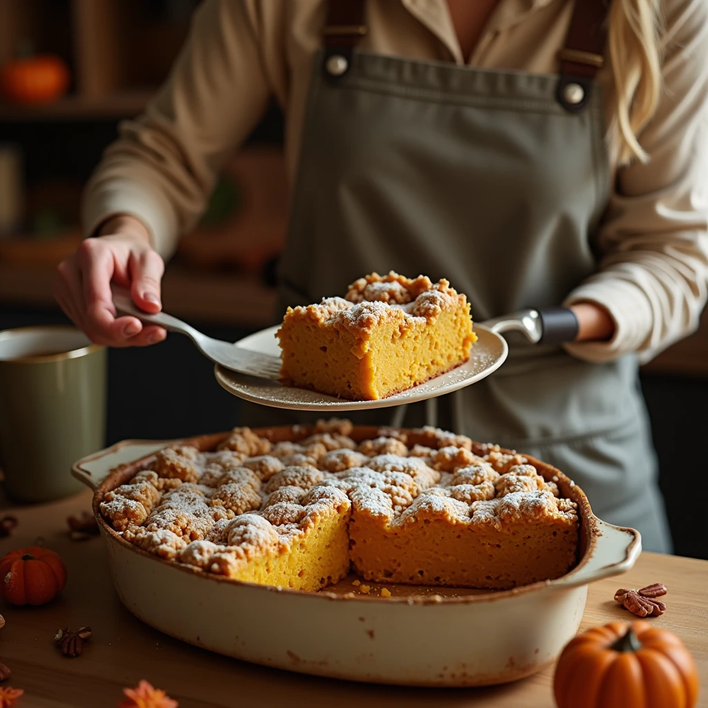 pumpkin dump cake