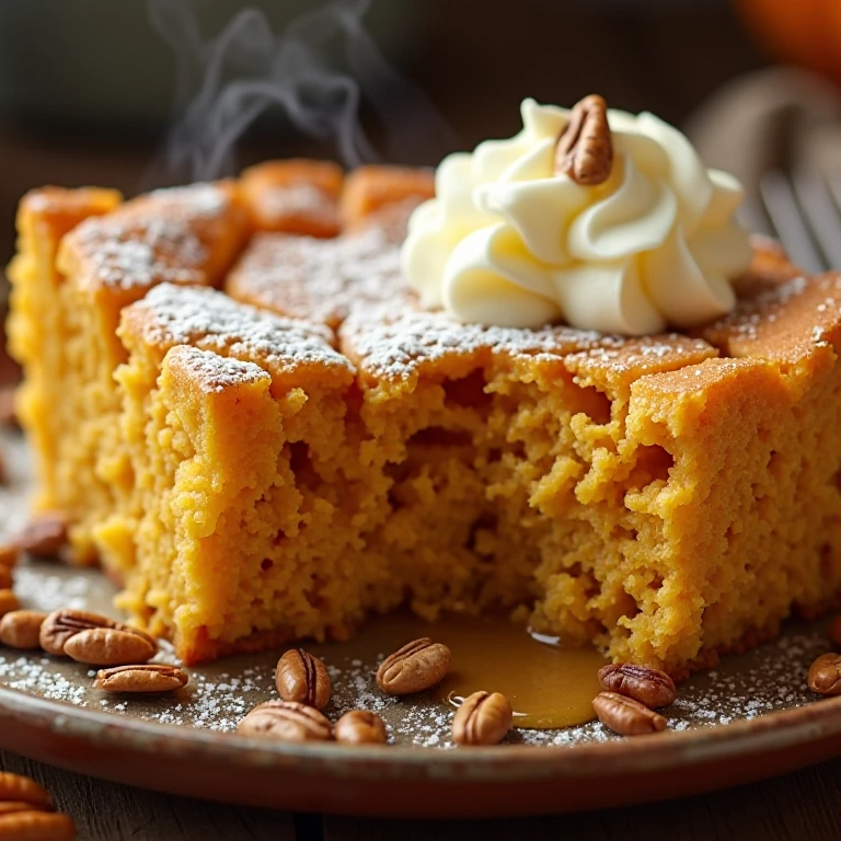 pumpkin dump cake