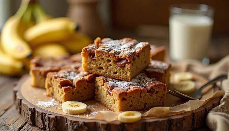 banana bread brownies